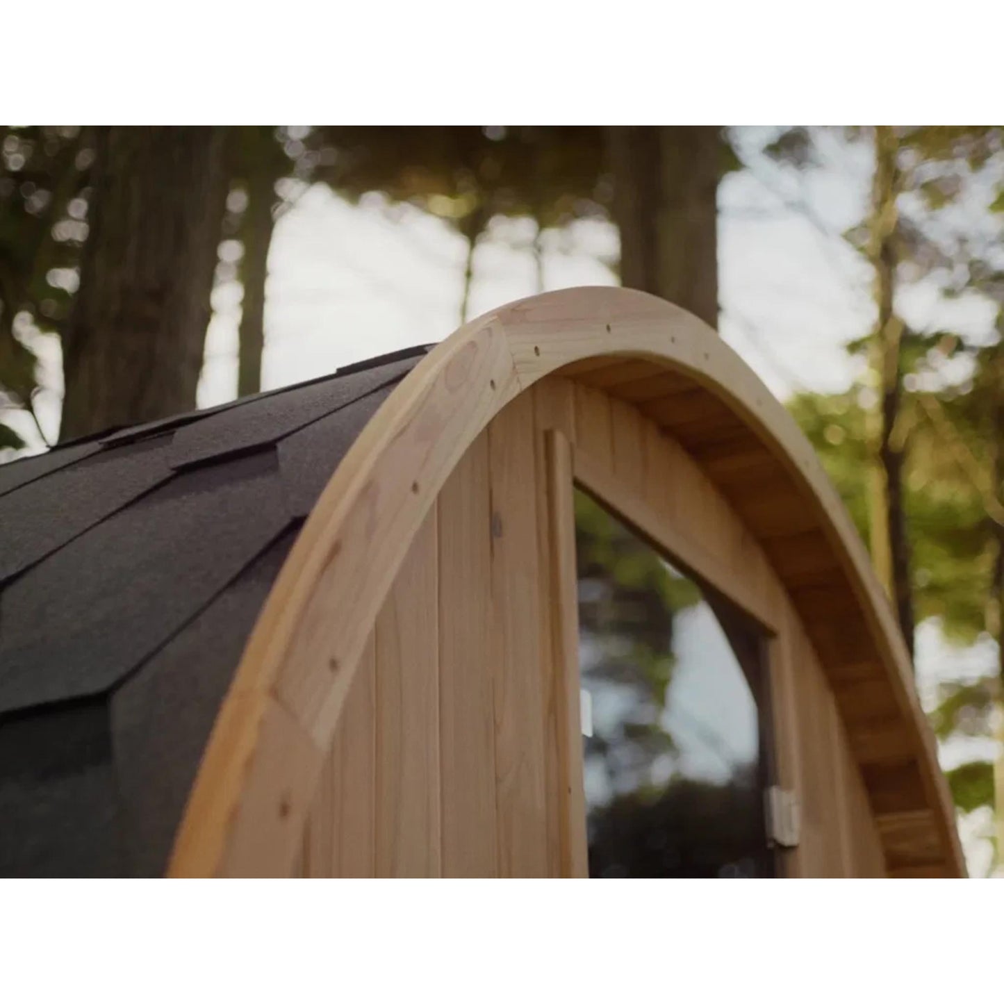 Steam and Plunge Helsinki Infrared Barrel Sauna